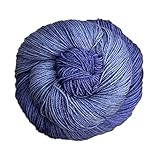 Malabrigo Sock Farbe 340 Alice, 100g handgefärbte Wolle mit Farbverlauf, Sockenwolle handgefärbt, Merinowolle mit Farbverlauf