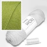Lang Jawoll Superwash Sockenwolle Farbwahl (116 - lindgrün)