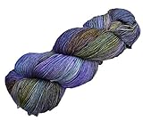 Malabrigo Wolle Sock Fb. 416 – Indiecita, 100g, Sockenwolle handgefärbt, Merinowolle (superwash) mit brilliantem Farbverlauf